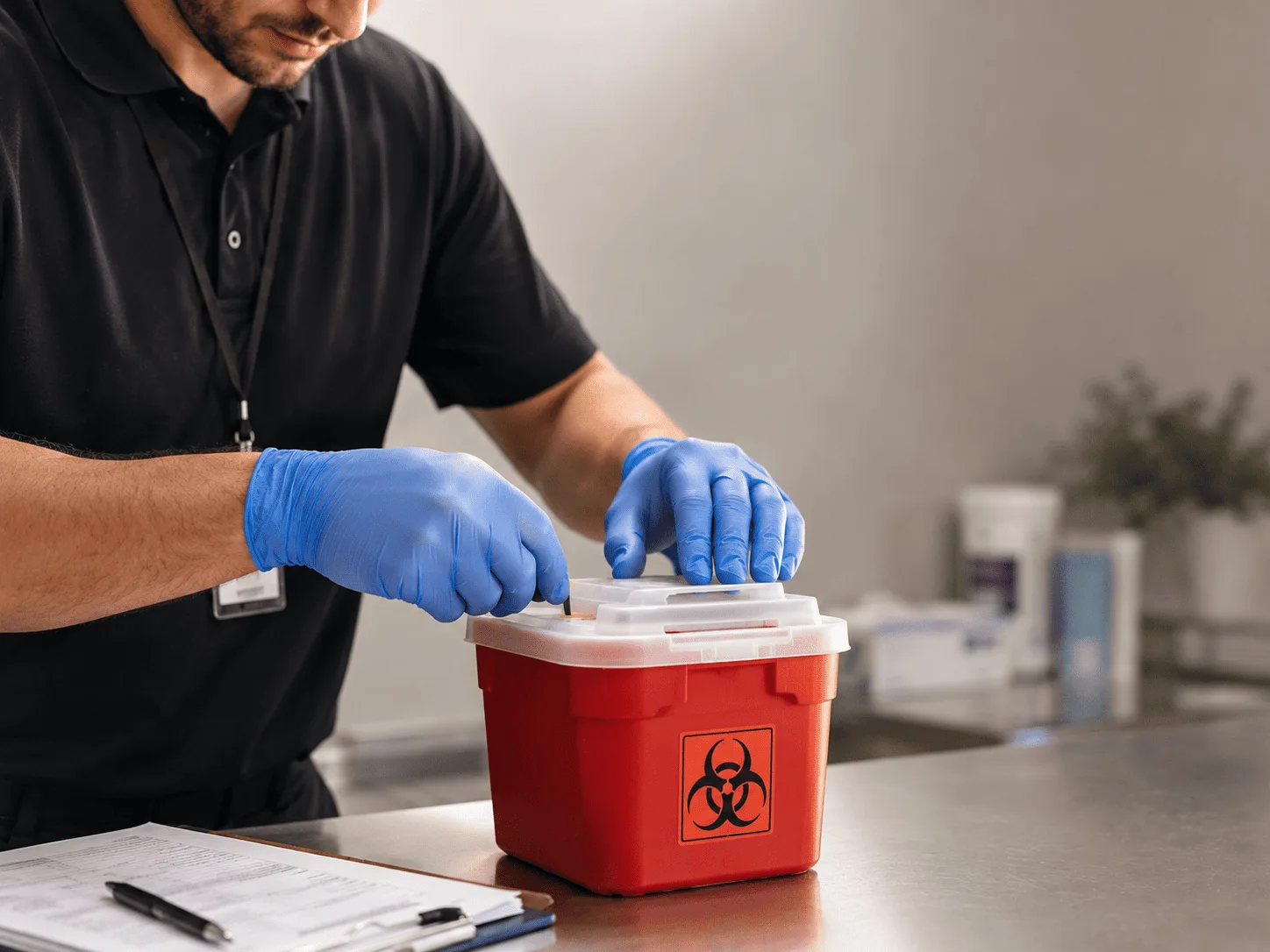 Why choose Sharps Waste Disposal in Nazareth, MI
